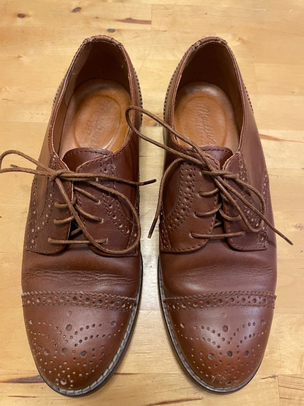 Madewell Oxford size 5 brown